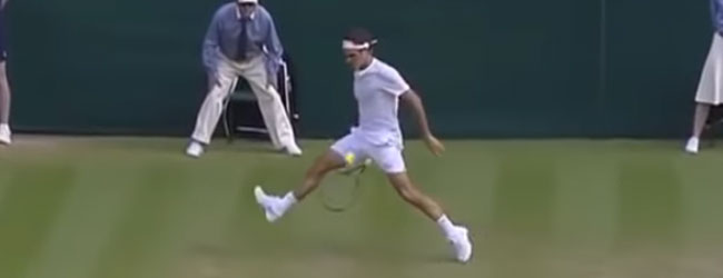 La magia de Roger Federer