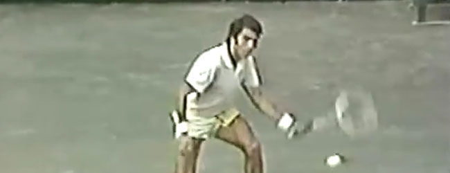 Manuel Orantes vence a Jimmy Connors en el US Open 1975 