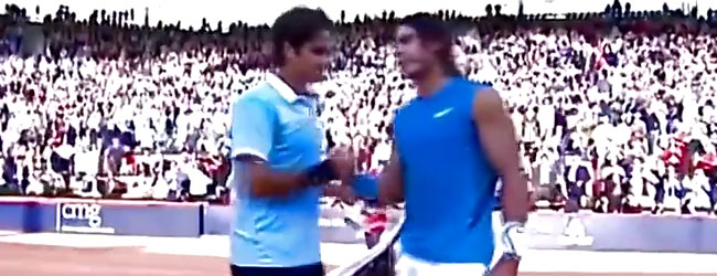 La intensidad en cada punto que pelean Roger Federer y Rafael Nadal