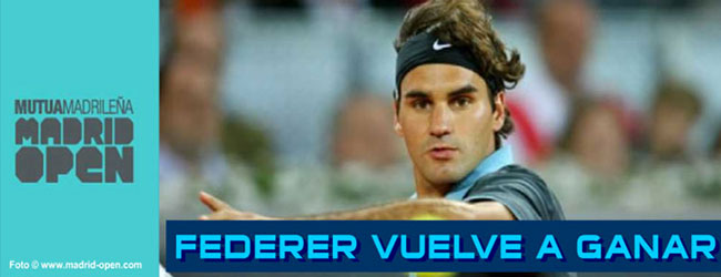 Federer vuelve a ganar