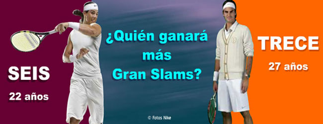 ¿Quién ganará más Gran Slams?