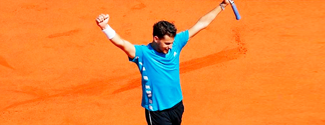 Dominic Thiem en Roland Garros 2019